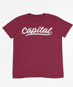 Capital T-Shirt - Maroon